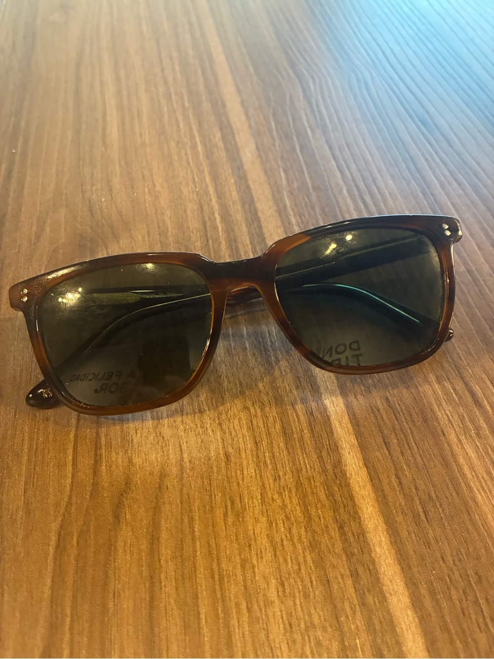 Macy’s Women’s  Brown Wayfarer-Style Sunglasses - Classic UV Protection